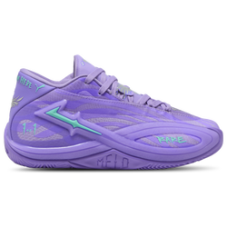 Boys' Grade School - PUMA MB.06 Shooting Star  - Lavender Alert/Red/Dark Amethyst