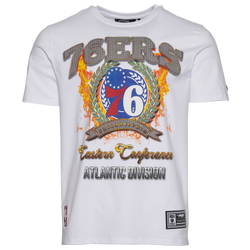 Men's - Pro Standard 76ers Cement SJ T-Shirt - Multi/White