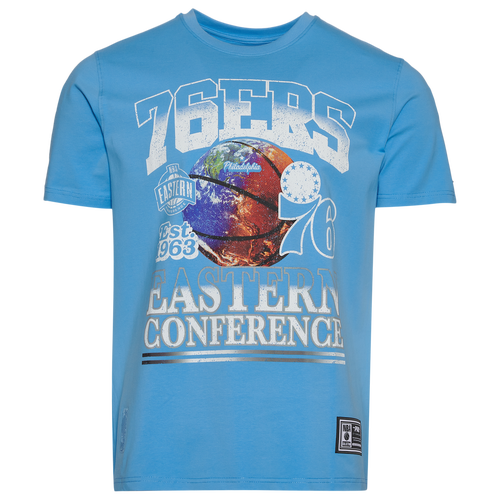 MENS - Pro Standard 76ers Blues SJ T-Shirt - Carolina/Multi