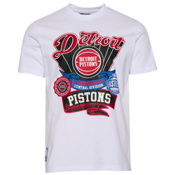 Men's - Pro Standard Detroit Pistons S/S Flex T-Shirt - Fc White/Fire Red