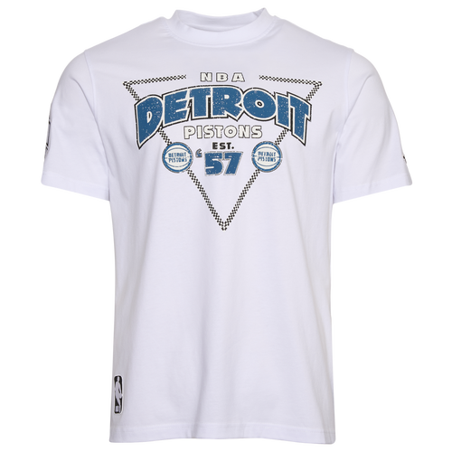 MENS - Pro Standard Detroit Pistons S/S Flex T-Shirt - Blues/Fc White