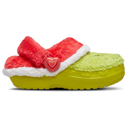 Boys' Preschool - Crocs Lined Grinch Clogs - Green/Red