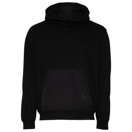 Lckr Mens  Mizuda Fleece Hoodie In Black/olive