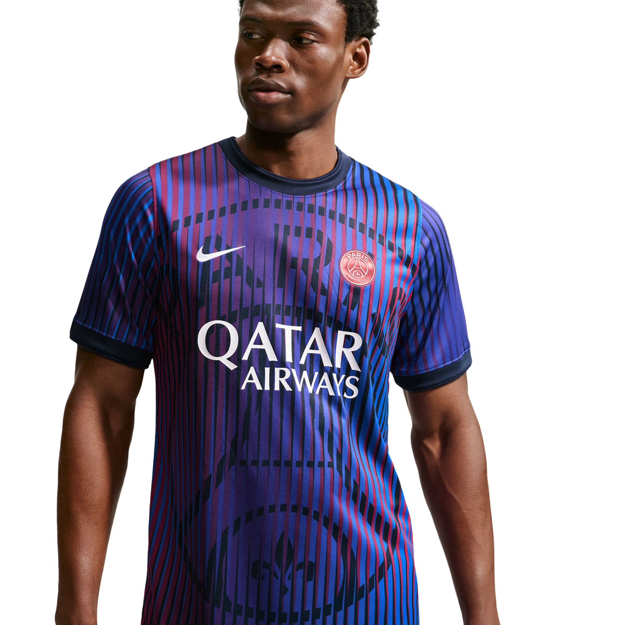 Nike PSG Dri-Fit PM K AW Short Sleeve Top  - Men's