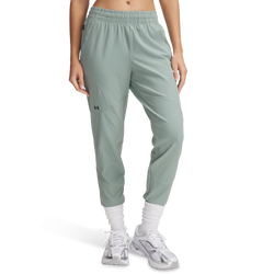 Women's - Under Armour Unstoppable Joggers - Silica Green/Black
