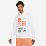 Nike HBR Fleece Tech Pullover Hoodie - Men's White/Black