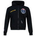 Pro Standard Wizards Gold Hoops Pro Full-Zip Hoodie - Pro Standard Multi/Black