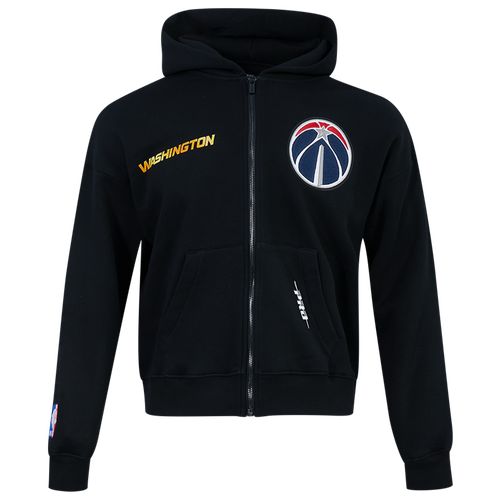  - Pro Standard Wizards Gold Hoops Pro Full-Zip Hoodie - Multi/Black