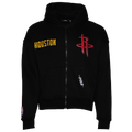 Pro Standard Rockets Gold Hoops Pro Full-Zip Hoodie - Pro Standard Black/Multi