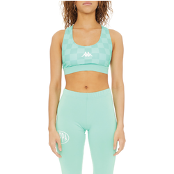 Women's - Kappa Authentic Pop Sports Bra - Green/White