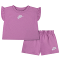 Nike Baby French Terry Set - Nike Purple/White