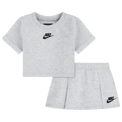  - Nike Tech Fleece Skirt Set - Black/Gray