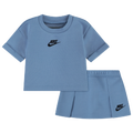 Nike Tech Fleece Skirt Set - Nike Blue/Black