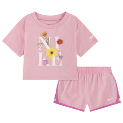 Girls' Infant - Nike Ig Spring Floral Tempo Set - Pink/White