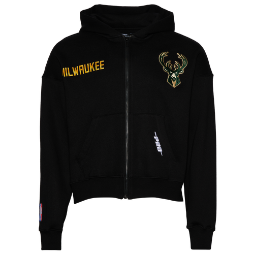 MENS - Pro Standard Bucks Gold Hoops Pro Full-Zip Hoodie - Black/Multi