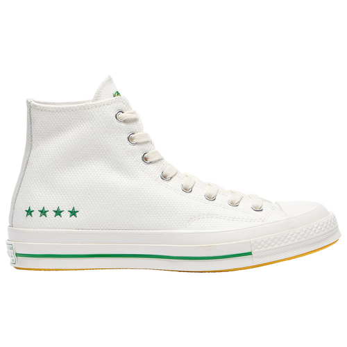 Green and 2024 white chuck taylors