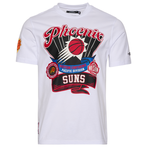 MENS - Pro Standard Phoenix Suns S/S Flex T-Shirt - Fire Red/Fc White