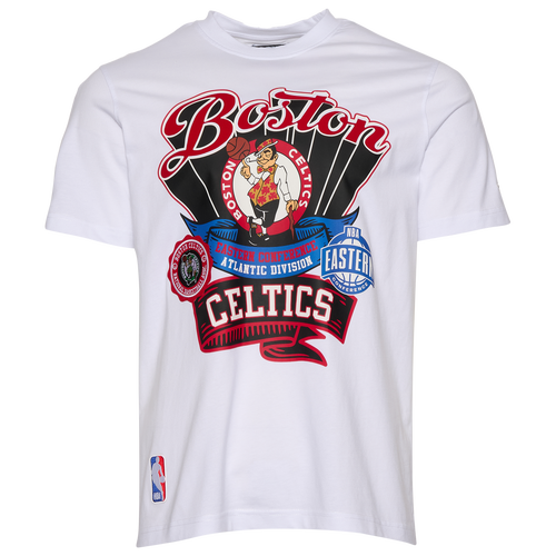 MENS - Pro Standard Boston Celtics S/S Flex T-Shirt - Fc White/Fire Red