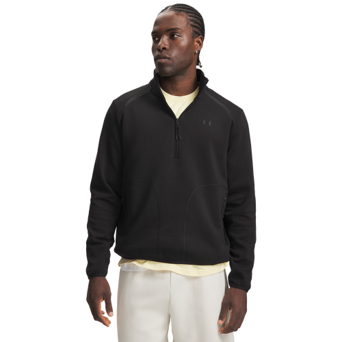  - Under Armour Unstoppable Fleece 1/2 Zip - Black