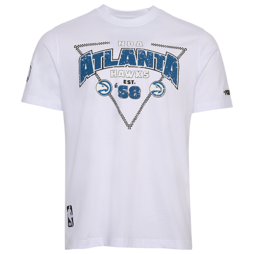 MENS - Pro Standard Atlanta Hawks S/S Flex T-Shirt - Fc White/Blues