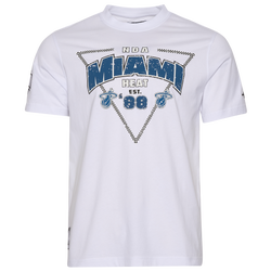 Men's - Pro Standard Miami Heat S/S Flex T-Shirt - Fc White/Blues