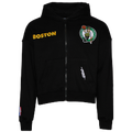 Pro Standard Celtics Gold Hoops Pro Full-Zip Hoodie - Pro Standard Black/Multi