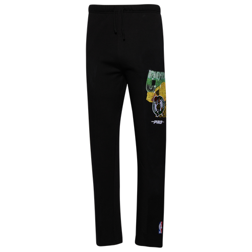  - Pro Standard Celtics Gold Hoops Straight Leg Sweatpants - Multi/Black