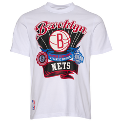 Men's - Pro Standard Brooklyn Nets S/S Flex T-Shirt - Fc White/Fire Red