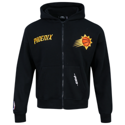 Men's - Pro Standard Suns Gold Hoops Pro Full-Zip Hoodie - Black/Multi