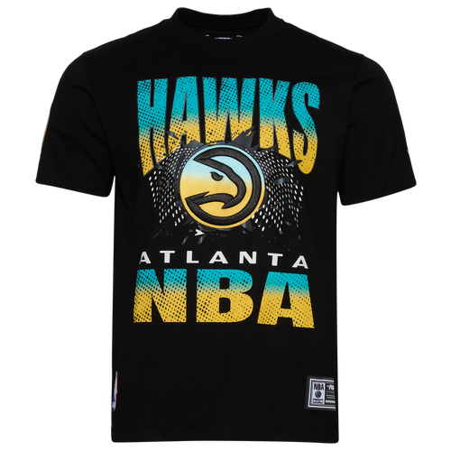 MENS - Pro Standard Atlanta Hawks Electric Blue S/S Flex T-Shirt - Black/Carolina