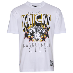 Men's - Pro Standard New York Knicks Empire Pro Drop Shoulder T-Shirt - White/Multi