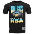 Pro Standard New York Knicks Electric Blue S/S Flex T-Shirt - Pro Standard Carolina/Black