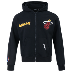 Men's - Pro Standard Heat Gold Hoops Pro Full-Zip Hoodie - Black/Multi