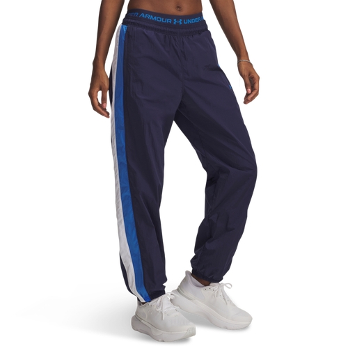Under Armour Icon Crinkle Pant - Under Armour Washed Navy/White Blue Atlantis