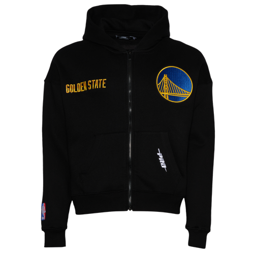  - Pro Standard Warriors Gold Hoops Pro Full-Zip Hoodie - Multi/Black