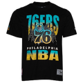 Pro Standard 76ers Electric Blue S/S Flex T-Shirt - Pro Standard Carolina/Black