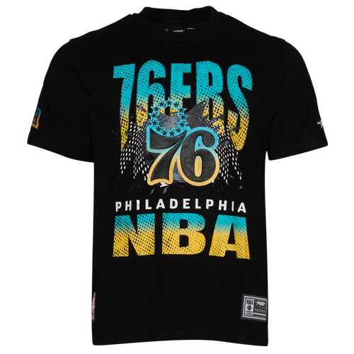  - Pro Standard 76ers Electric Blue S/S Flex T-Shirt - Carolina/Black