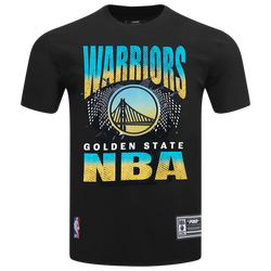 Men's - Pro Standard GSW Electric Blue S/S Flex T-Shirt - Black/Carolina