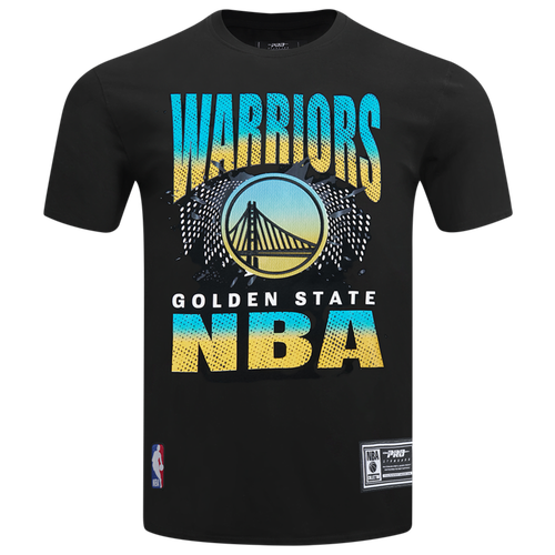 MENS - Pro Standard GSW Electric Blue S/S Flex T-Shirt - Black/Carolina