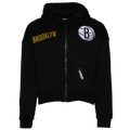 Pro Standard Nets Gold Hoops Pro Full-Zip Hoodie - Pro Standard Black/Multi