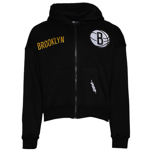 MENS - Pro Standard Nets Gold Hoops Pro Full-Zip Hoodie - Black/Multi