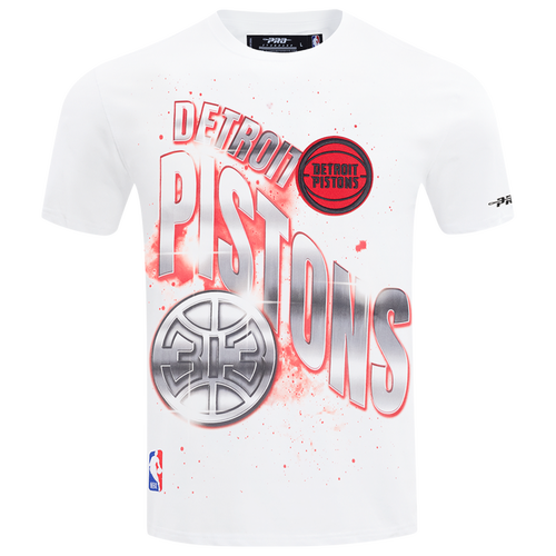 MENS - Pro Standard Pistons Red Chrome FC SS Flex T-Shirt - White