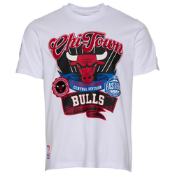 Men's - Pro Standard Chicago Bulls S/S Flex T-Shirt - Fc White/Fire Red
