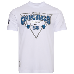 Men's - Pro Standard Chicago Bulls S/S Flex T-Shirt - Blues/Fc White