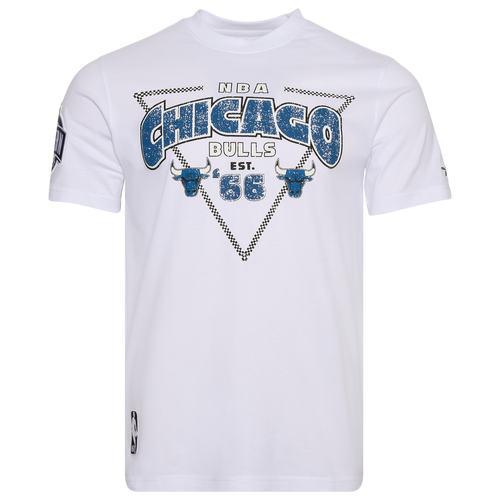  - Pro Standard Chicago Bulls S/S Flex T-Shirt - Blues/Fc White