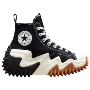 Black converse best sale high tops footlocker