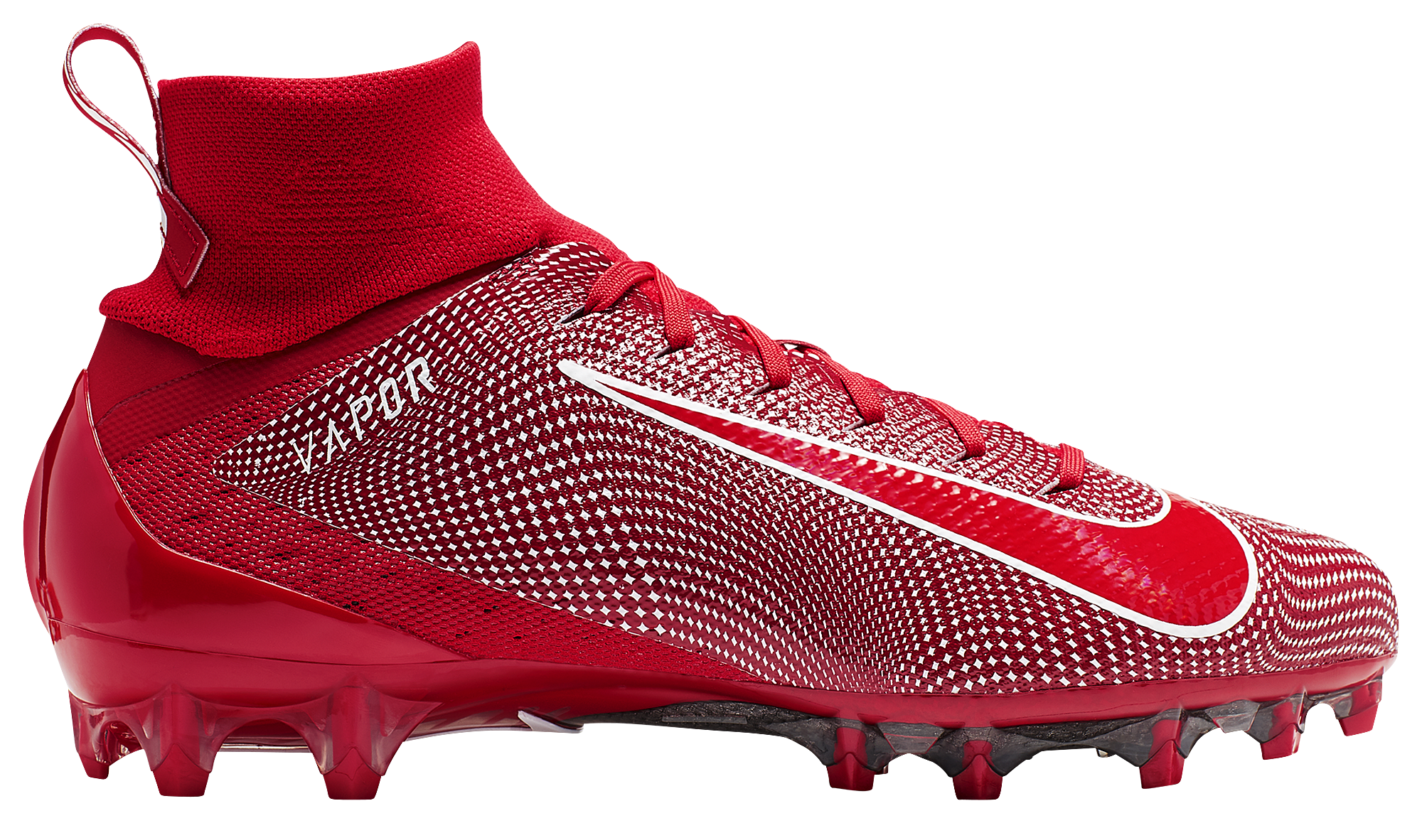 red and black nike football cleats