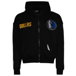 Men's - Pro Standard Mavericks Gold Hoops Pro Full-Zip Hoodie - Multi/Black
