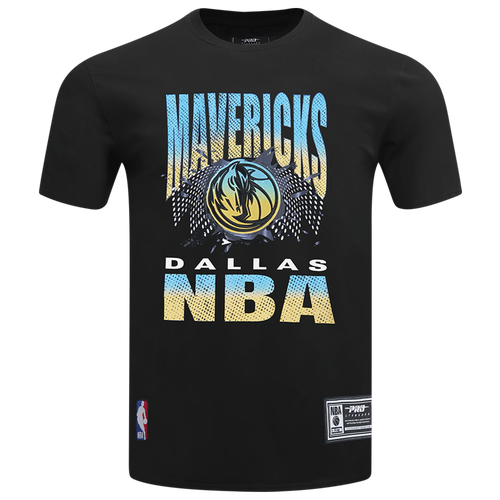  - Pro Standard Dallas Mavericks Electric Blue S/S Flex T-Shirt - Black/Carolina
