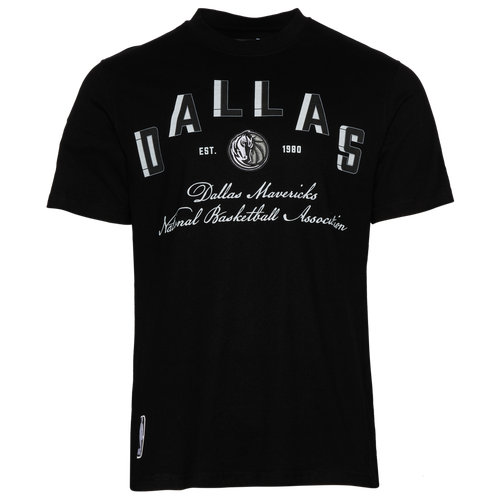 - Pro Standard Dallas Mavericks Black Cat S/S Flex T-Shirt - Black